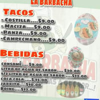 La Barbacha food