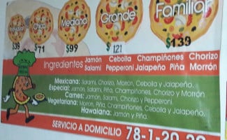 Express Pizzas food