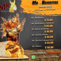 Mr. Burrito food