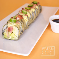 Wazabi Sushi Rolls food