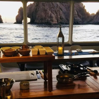 Cabo Wave Luxury Dinner Cruise food