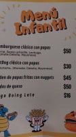 Michiburgers menu