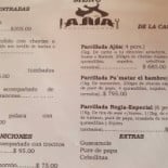 Asadero Ajúa Nourriture