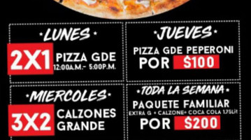 De San Pedro Pizzas food