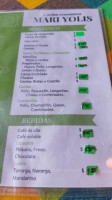 Cocina Económica Mari Yolis menu