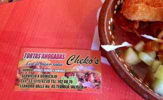 Tortas Ahogadas Chekos food