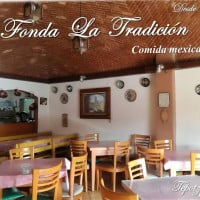 Fonda La Tradición Comida Mexicana inside