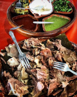 Barbacoa El Cordero food