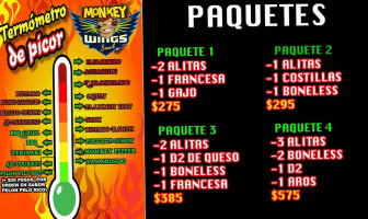 Monkey Wings Parques inside