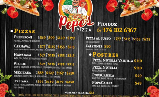 Pepe's Pizza food