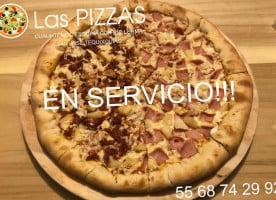 Las Pizzas food