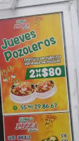 Pizzas, Hamburgesas, Pozoleria Torres Grill food