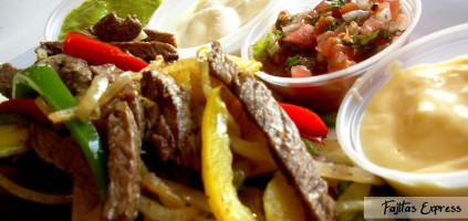 Fajitas Express food