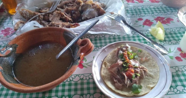 Rica Barbacoa Don Chente food