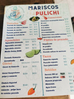 Marisqueria Pulichi menu