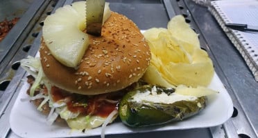 Carrito De Hamburguesas Las Del Jardín food