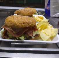 Carrito De Hamburguesas Las Del Jardín food