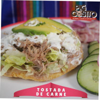 Tostadas El Pigcosito food