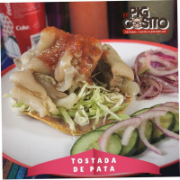 Tostadas El Pigcosito food