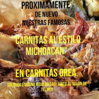 Carnitas Orea food