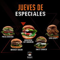 Artesanos Burger's food