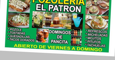 Pozoleria El Patron food