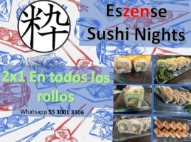 Eszense Sushi Nights food