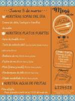 Cocina De La Hacienda menu