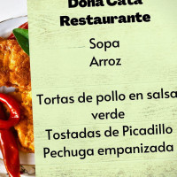 Doña Cata food