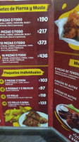 Pollo Asil menu