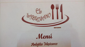 El Sabrosano Nourriture