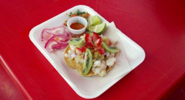 Mr Tuna Seafood Tacos food