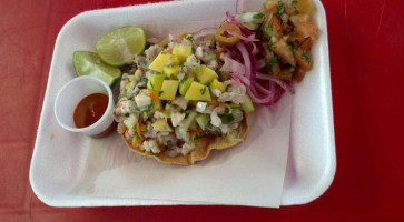 Mr Tuna Seafood Tacos food