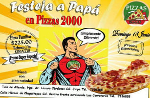 Pizzas 2000 Tula food