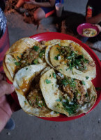 Nacho Tacos De Chivo food