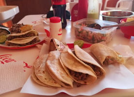 Tacos De Carne Asada food