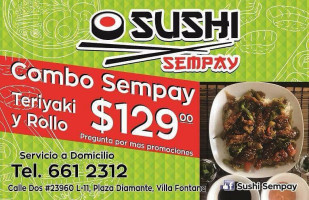 Sushi Sempay food