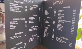 M&m Café Y Snack menu