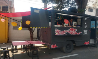 Sushi Food Truck inside