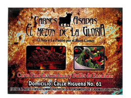 El Meson De La Gloria menu