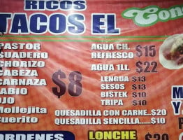 Cone Tacos El Cons food