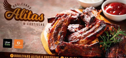 Boulevard Alitas Costillas food