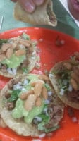 Tacos El Volcán food