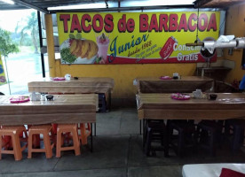 Tacos Junior's. inside