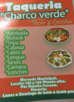 Taqueria Charco Verde food