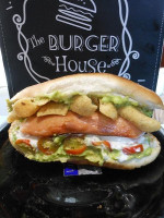 The Burger House food