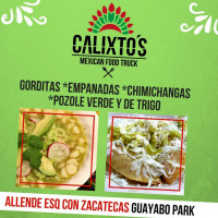 Calixtos Mexican Food Truck food