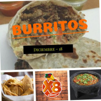 X8 Burritos food