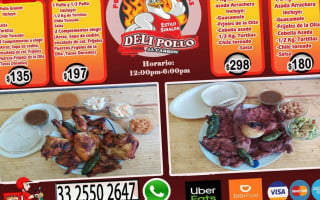 Pollos Y Carnes Asadas Estilo Sinaloa Delipollos Al Carbon food