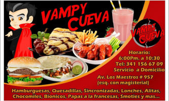 Vampy Cueva food